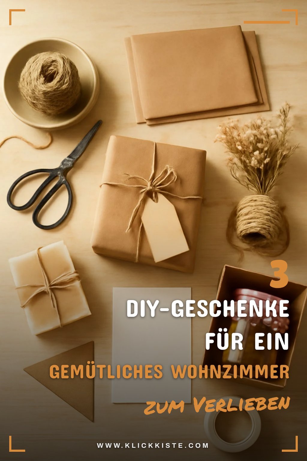 Diese 3 DIY-Geschenke bringen Freude ins Wohnzimmer