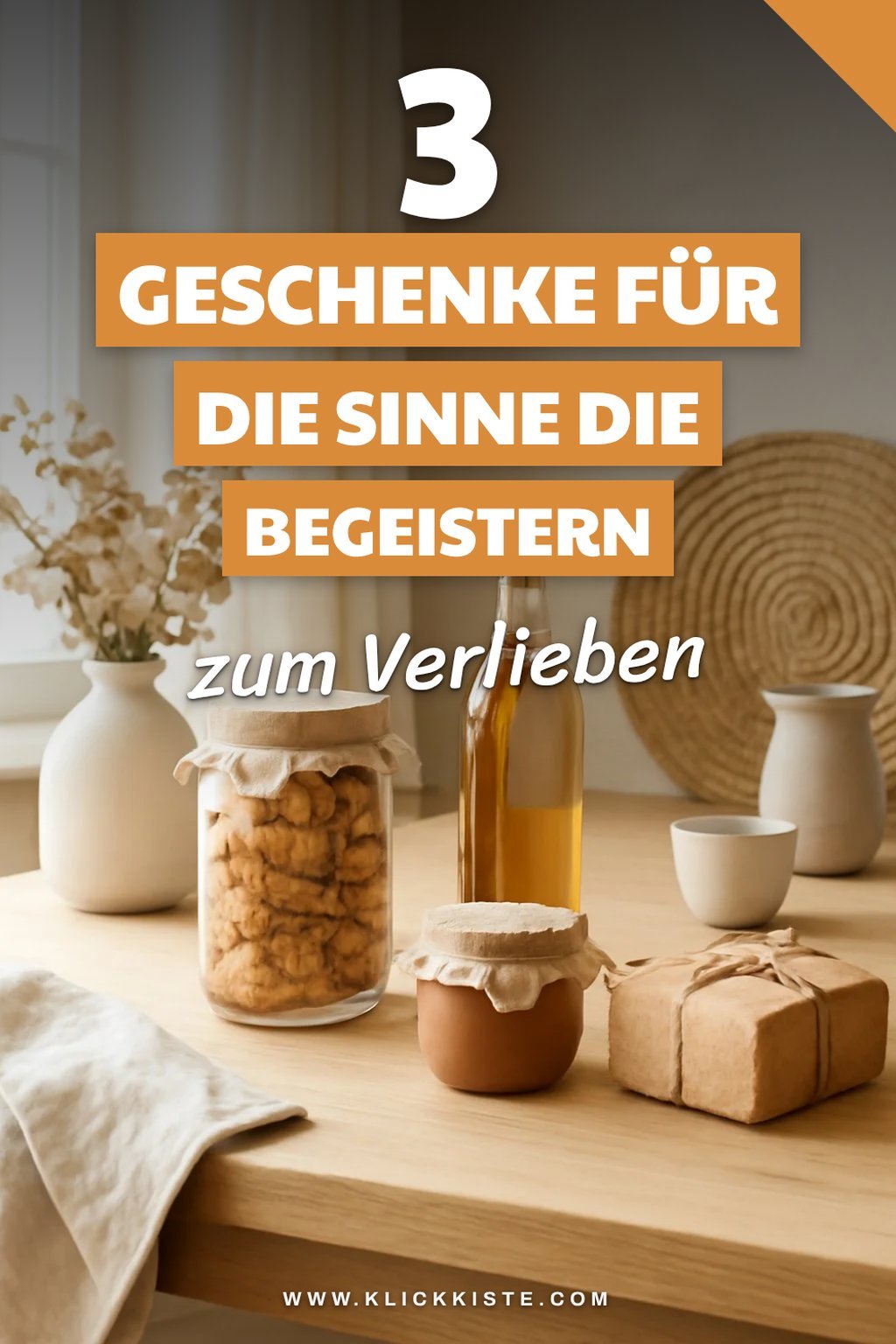 So gestaltest du 3 individuelle Geschenke für die Sinne