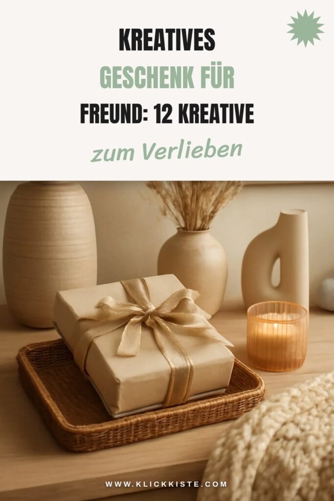 Kreatives Geschenk für Freund: 12 kreative Ideen zum Selbermachen