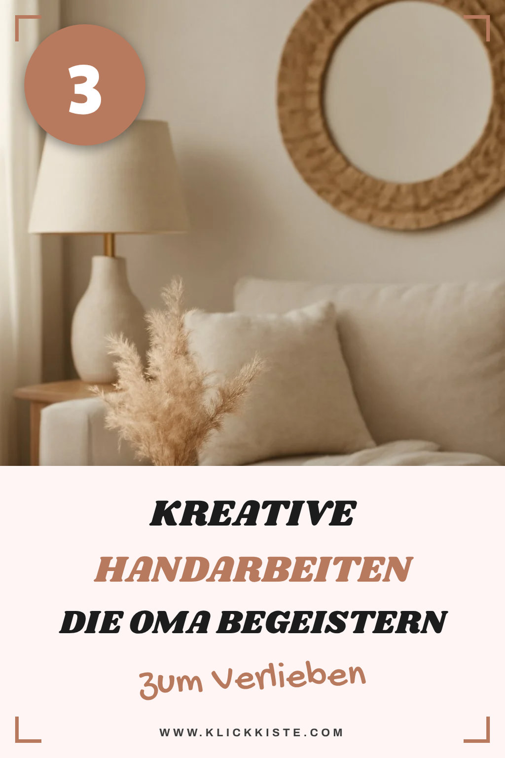 Diese 3 Handarbeiten bringen auch deiner Oma Freude