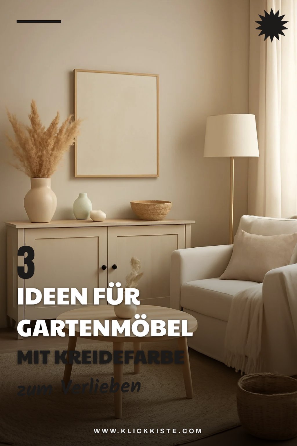 Kreidefarbe für Möbel im Außenbereich