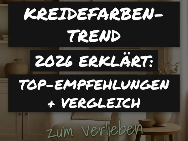 Kreidefarben-Trend 2026 erklärt: Top-Empfehlungen + Vergleich