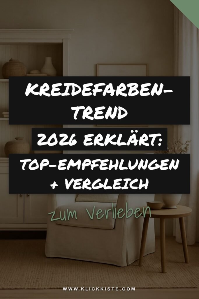Kreidefarben-Trend 2026 erklärt: Top-Empfehlungen + Vergleich
