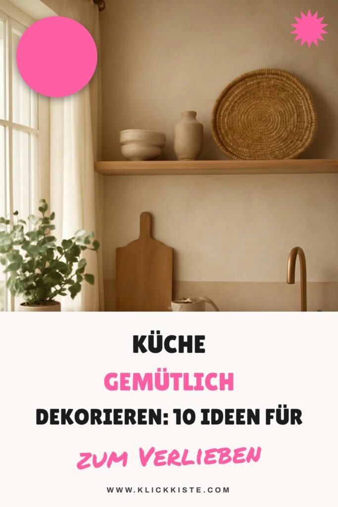 Küche gemütlich dekorieren: 10 Ideen für mehr Wärme + Stil