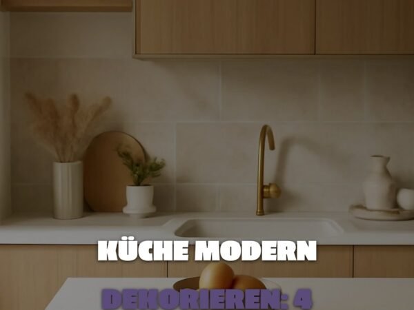 Küche modern dekorieren: 4 DIY-Tipps für eine stylische Küche