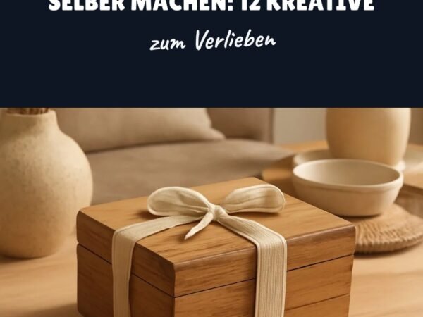 Kurzfristige Geschenke Selber Machen: 12 kreative Ideen zum Selbermachen