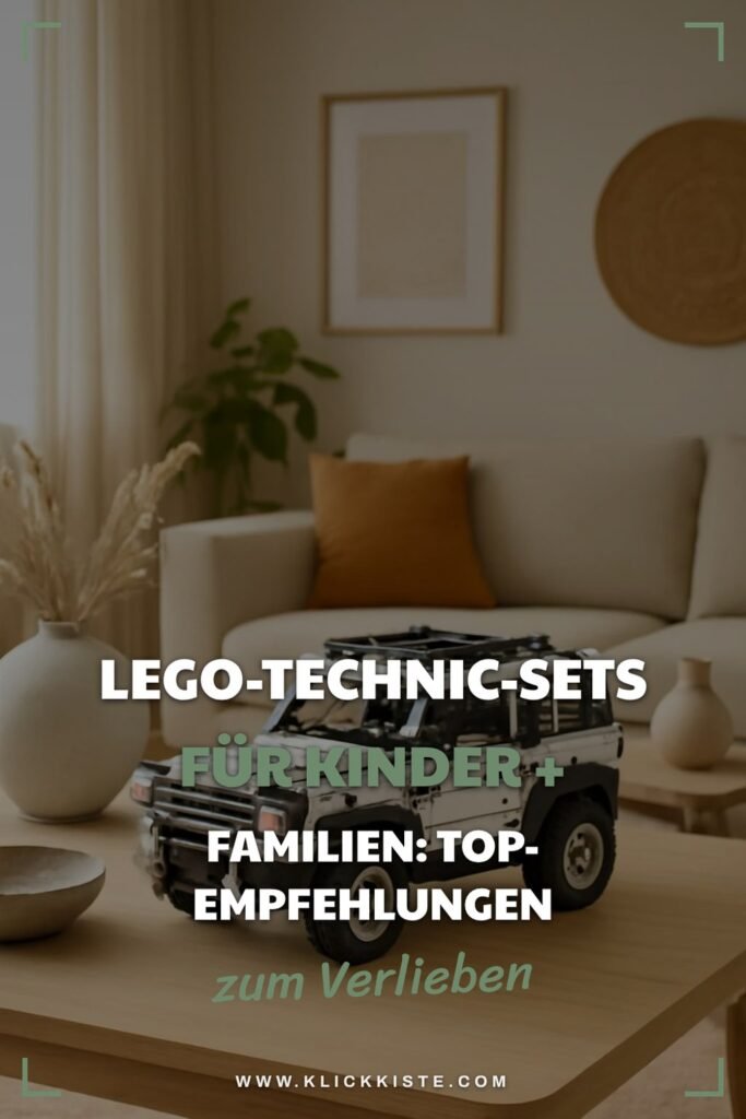 LEGO-Technic-Sets für Kinder + Familien: Top-Empfehlungen 2026