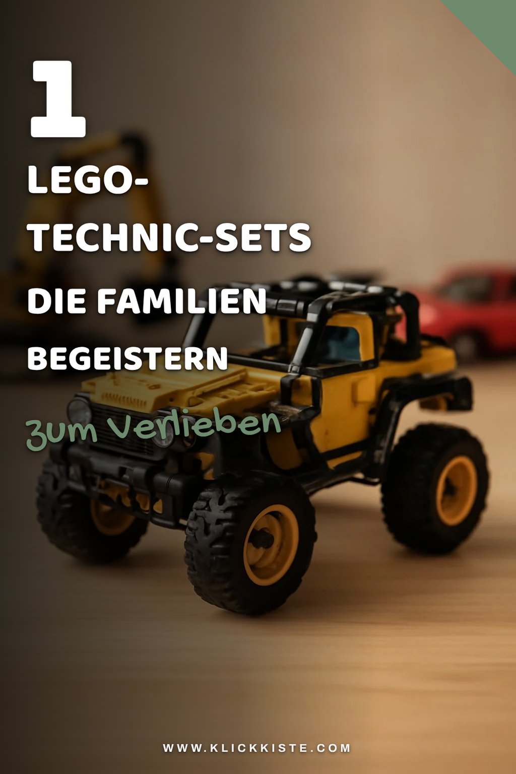 Entdecke die besten LEGO-Technic-Sets für kreative Köpfe