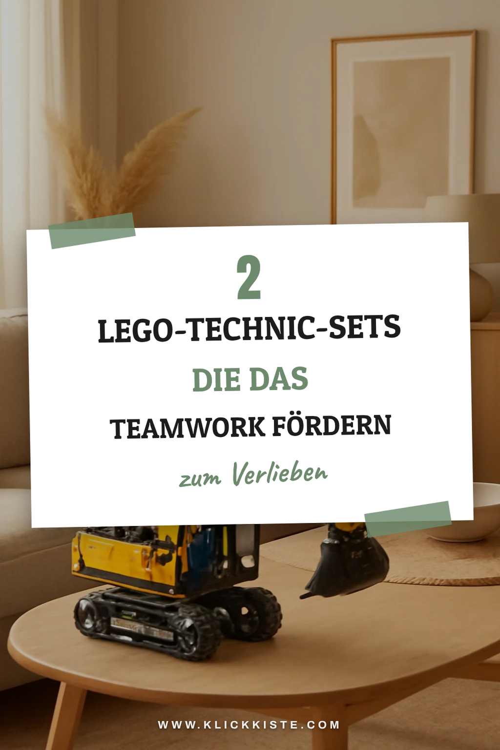 LEGO-Technic für Teamarbeit und Spaß