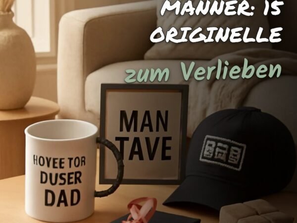Lustige Geschenke für Männer: 15 originelle Ideen für 2026