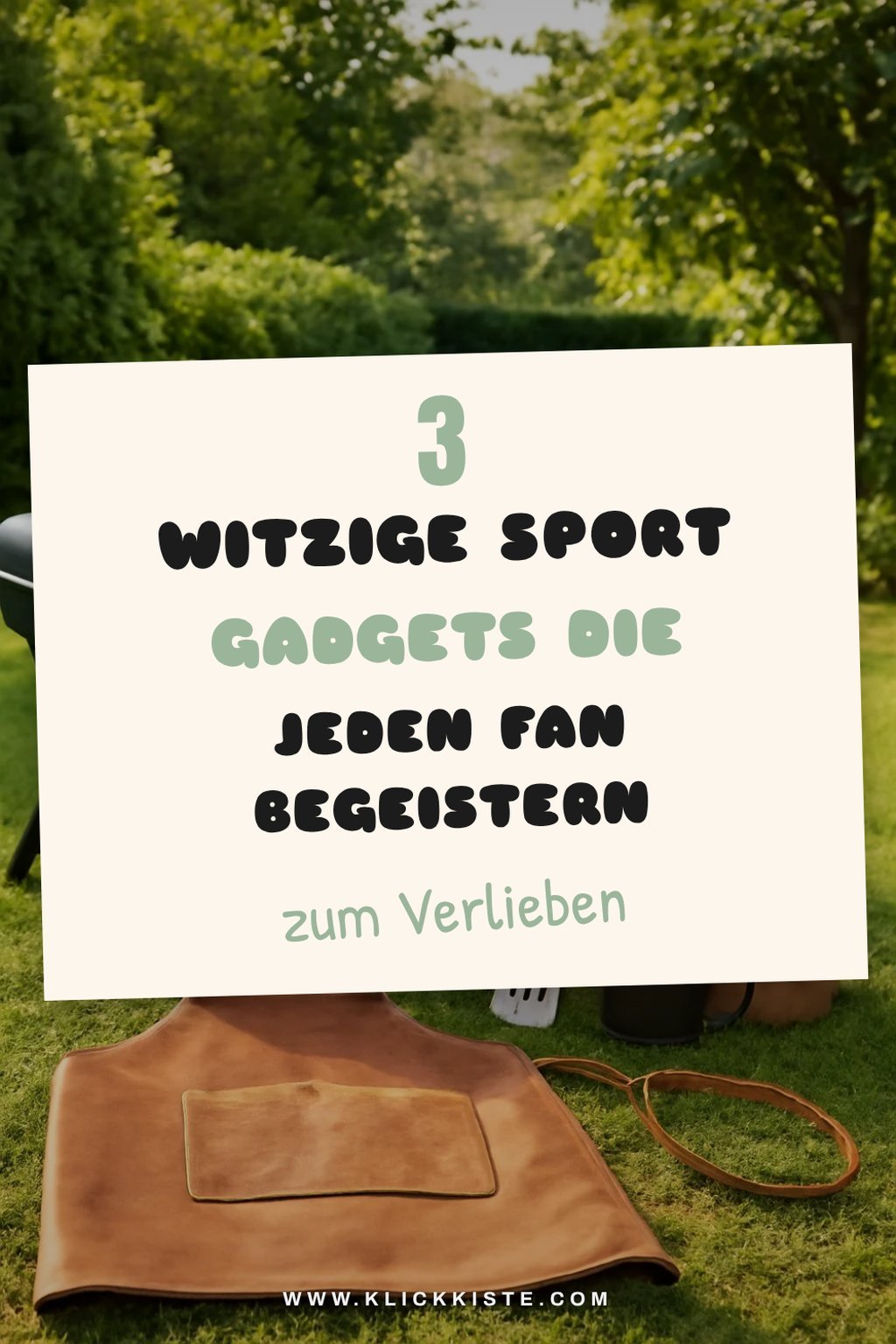 Lustige Geschenke für den Sportfan