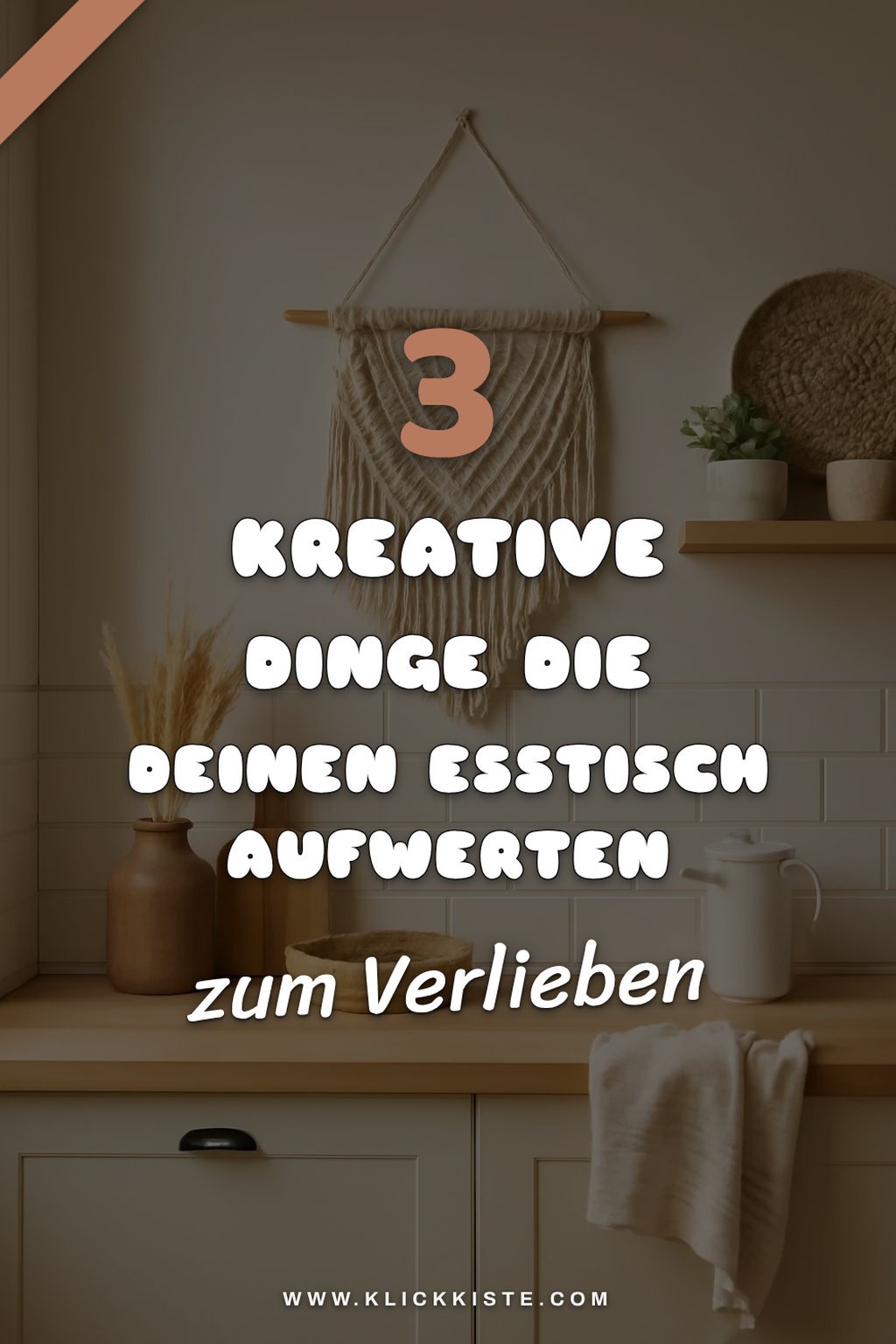 Cleveres Makramee für deinen Esstisch