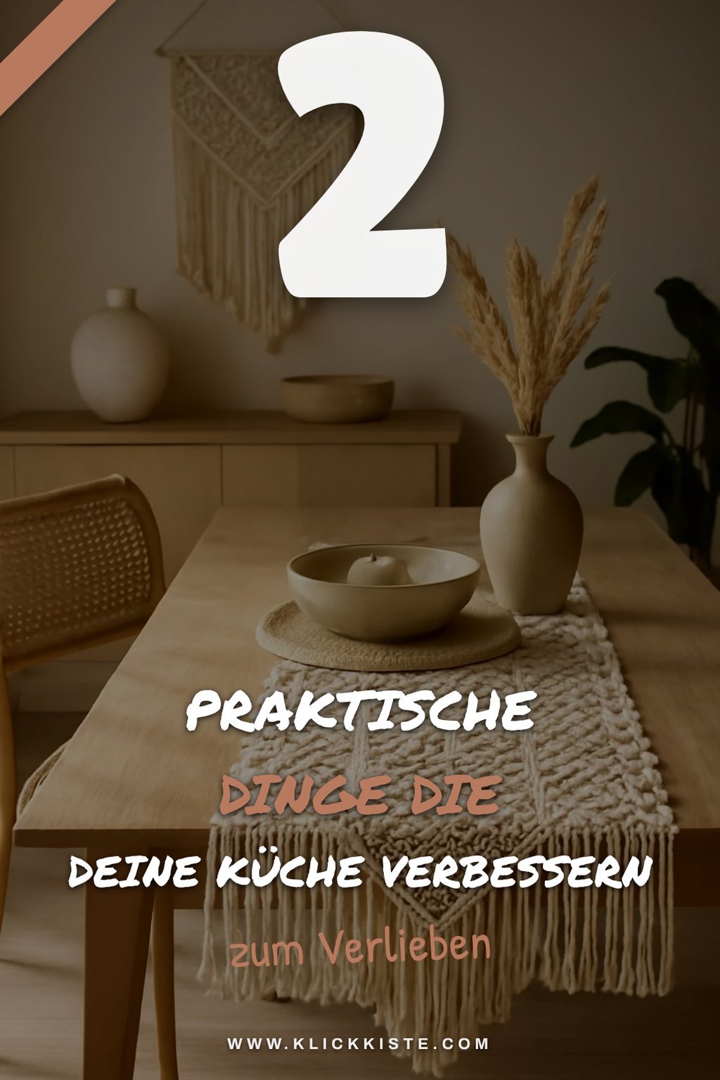 Praktische Makramee Ideen für die Küche
