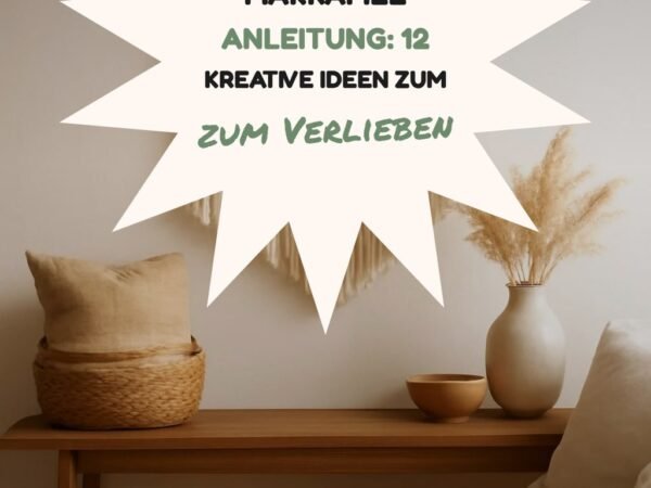 Makramee Anleitung: 12 kreative Ideen zum Selbermachen