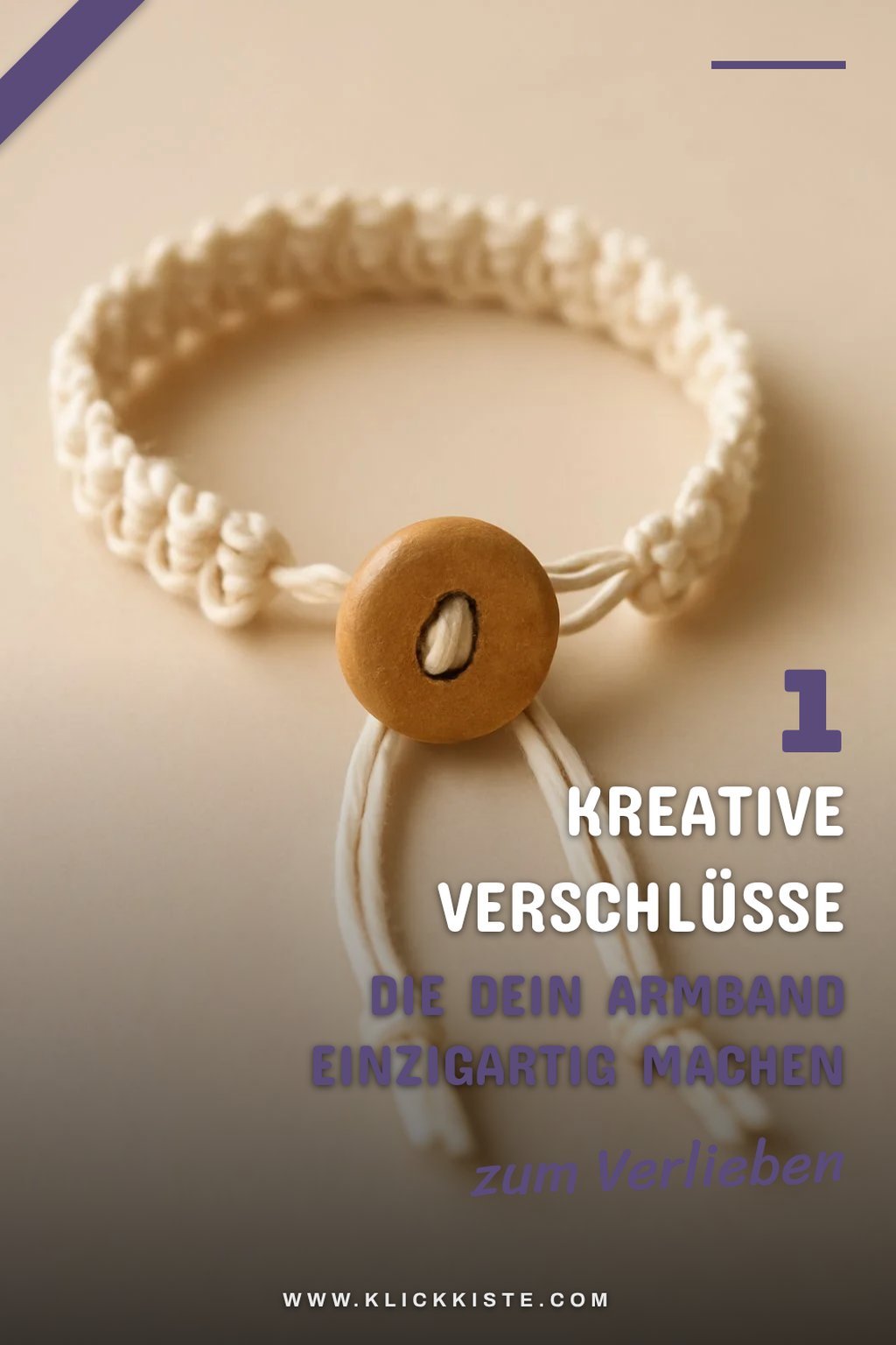 So gestaltest du deinen Makramee Armband Verschluss kreativ
