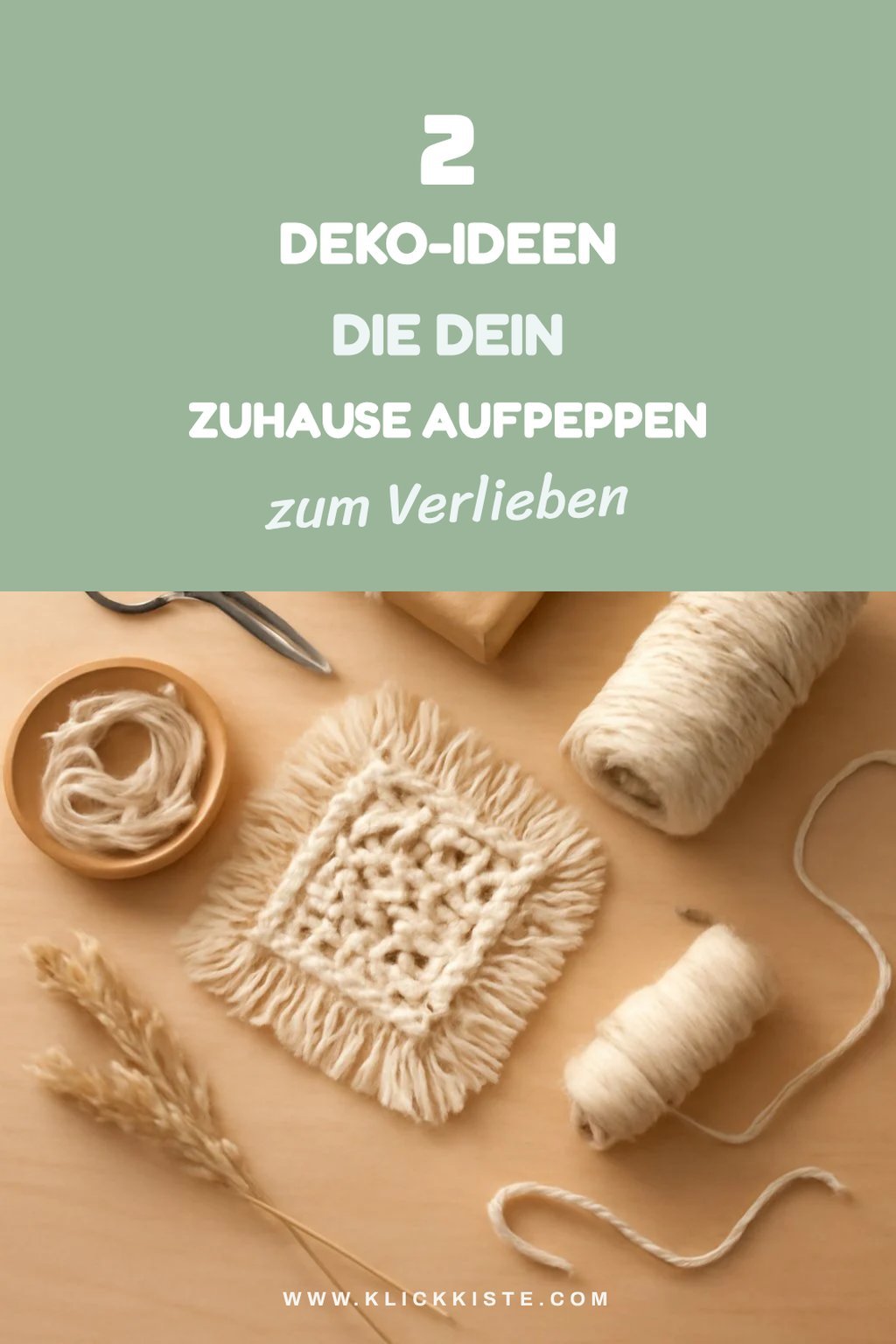 Makramee als Wohnaccessoire nutzen