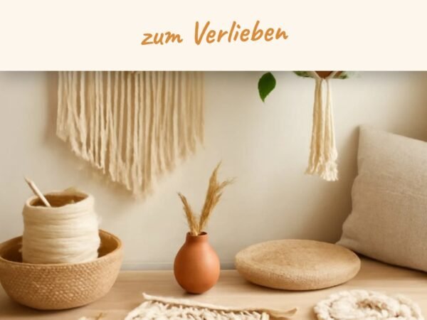 Makramee Bastelset: 12 kreative Ideen zum Selbermachen
