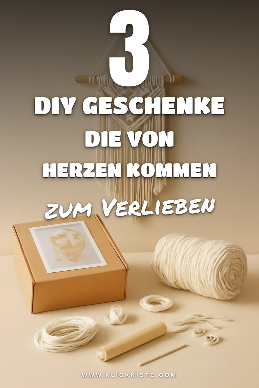 Kreative Geschenke aus Makramee selber machen