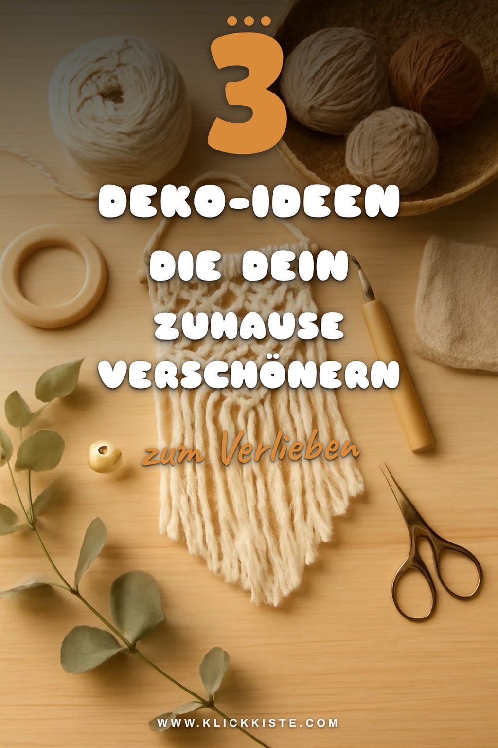 Mit Makramee Accessoires den Stil aufpeppen