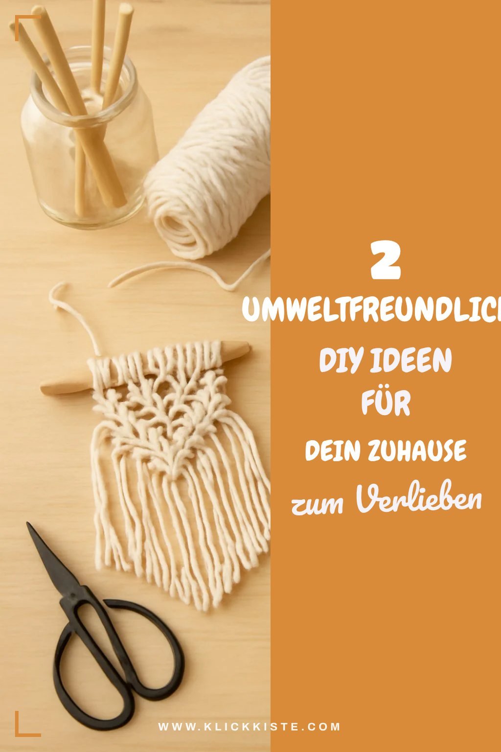 Nachhaltige Makramee-Projekte für Umweltbewusste
