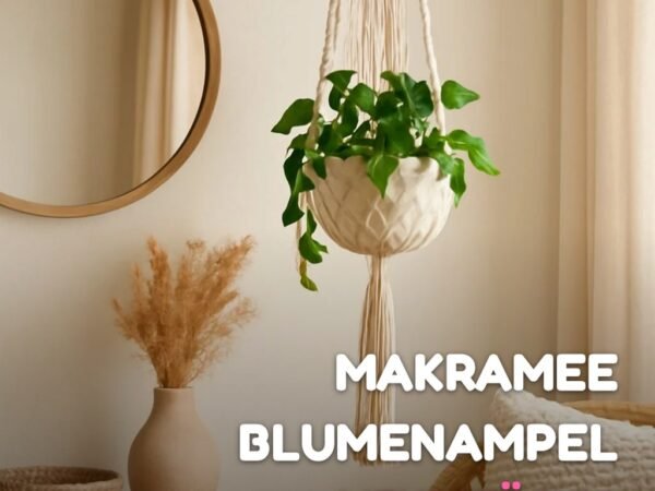 Makramee Blumenampel Mehrstöckig Anleitung: 12 kreative Ideen zum Selbermachen