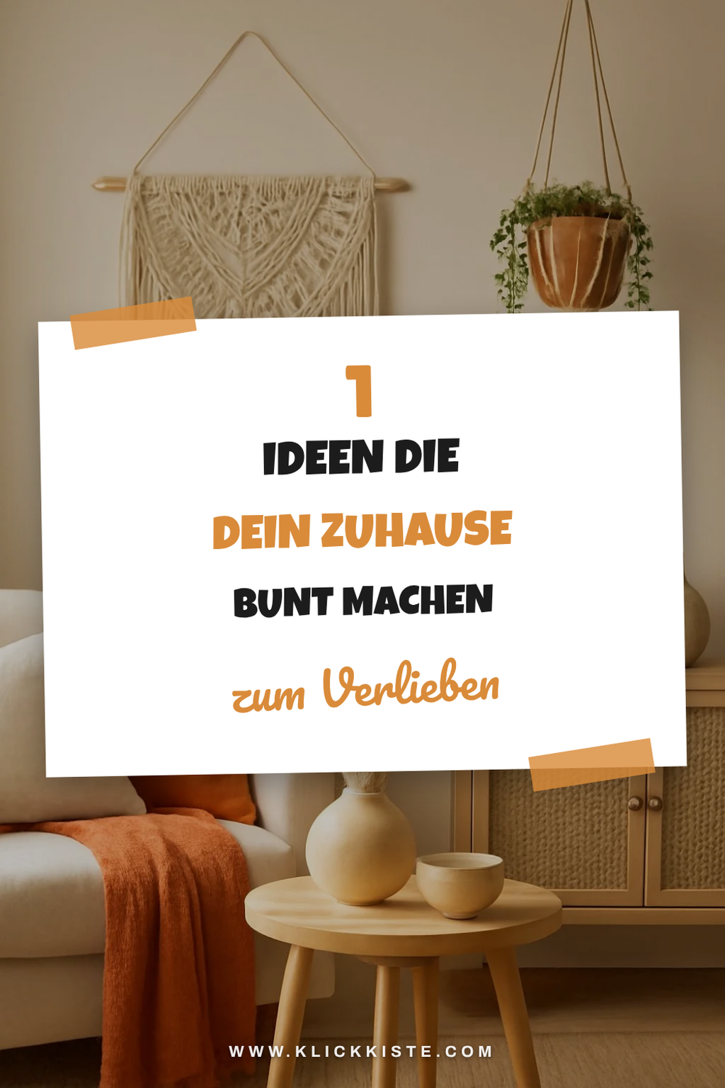 So bringst du mit Makramee Deko Farbe in dein Zuhause