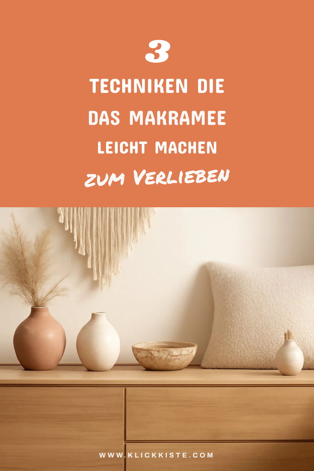 Diese 3 Makramee-Techniken musst du kennen