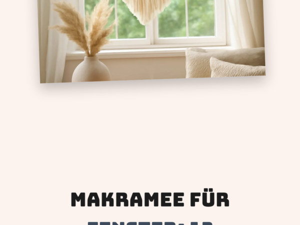 Makramee für Fenster: 12 kreative Ideen zum Selbermachen