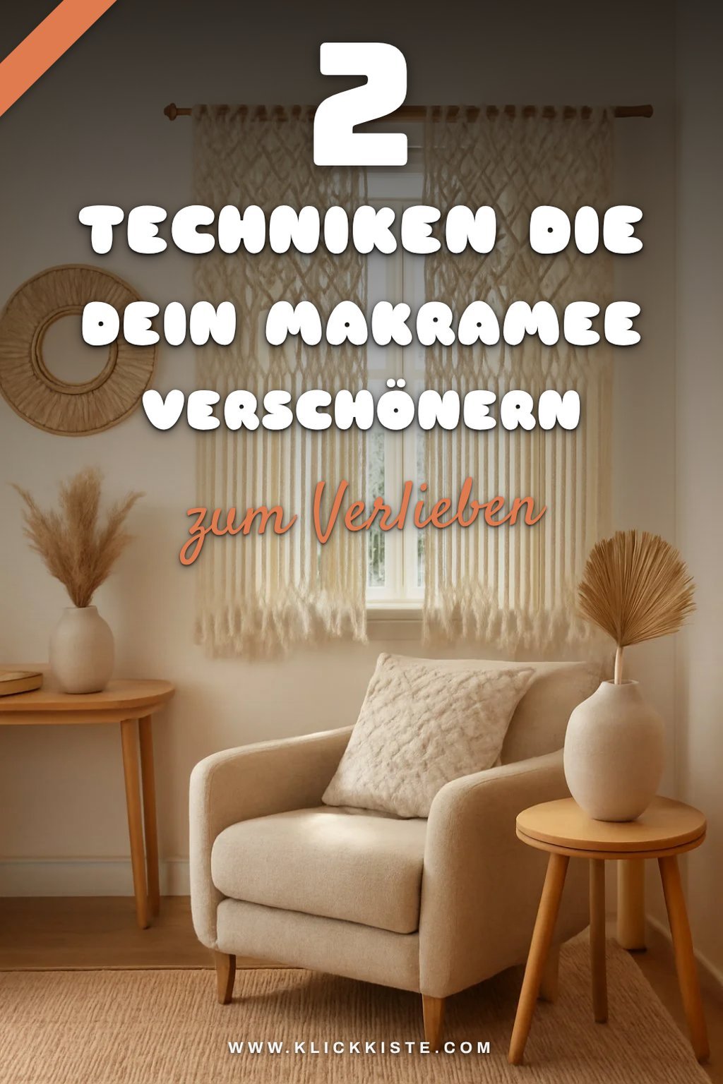 Diese Techniken bringen deinen Makramee Stil nach vorne