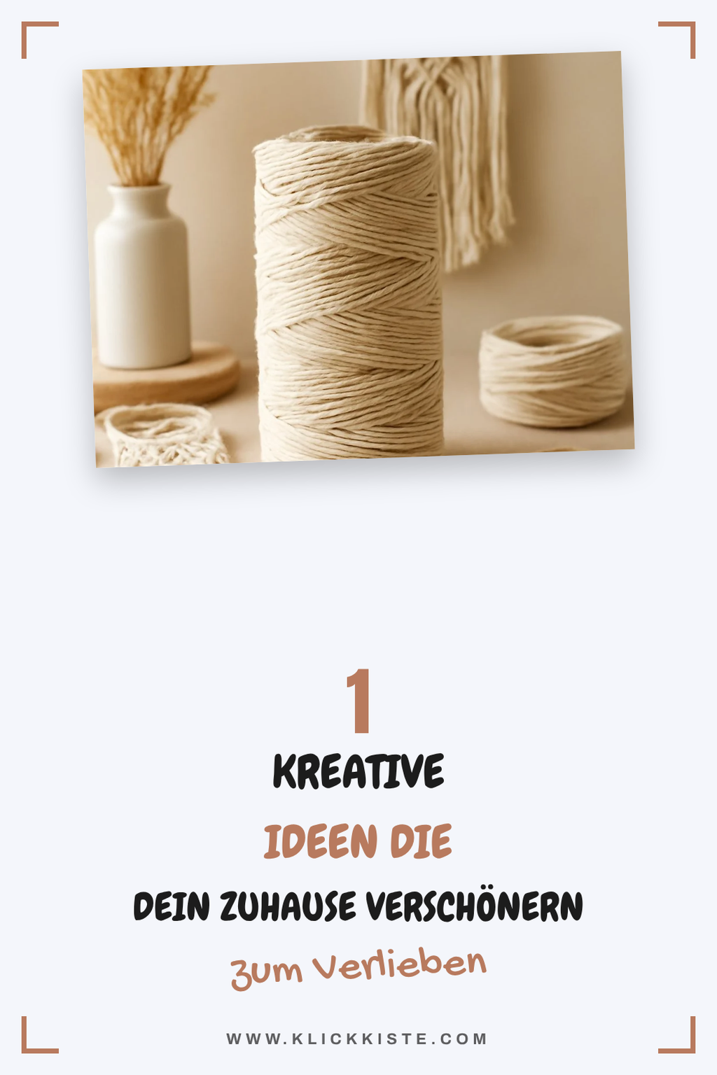 So gestaltest du dein Zuhause mit Makramee Garn in 12 kreativen Ideen