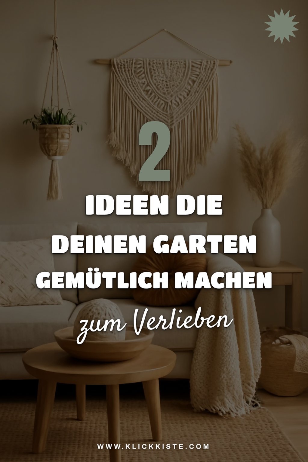 Makramee für den Außenbereich: Stilvolle Ideen