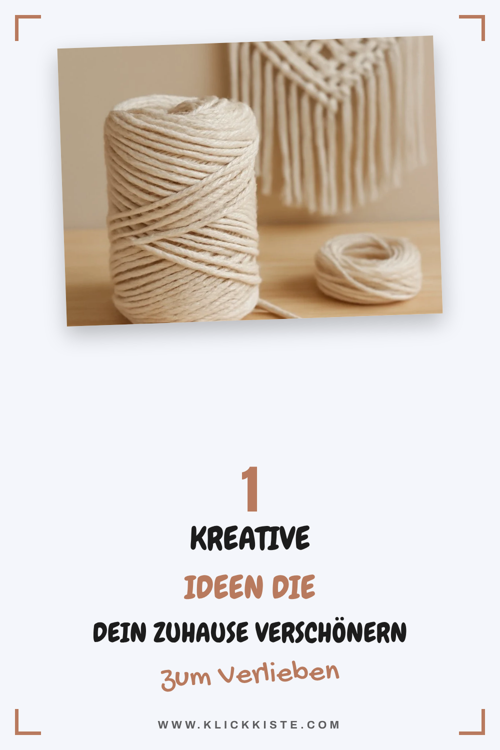 So gestaltest du mit Makramee Garn deine Wohnung kreativ