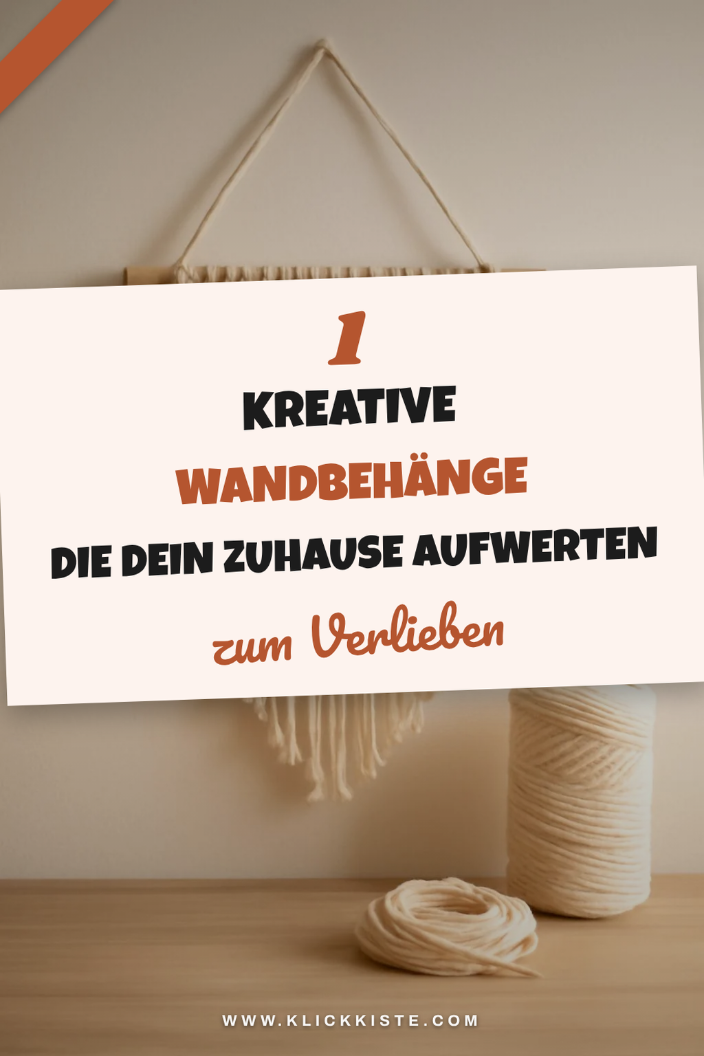 So gestaltest du mit Makramee kreative Wandbehänge