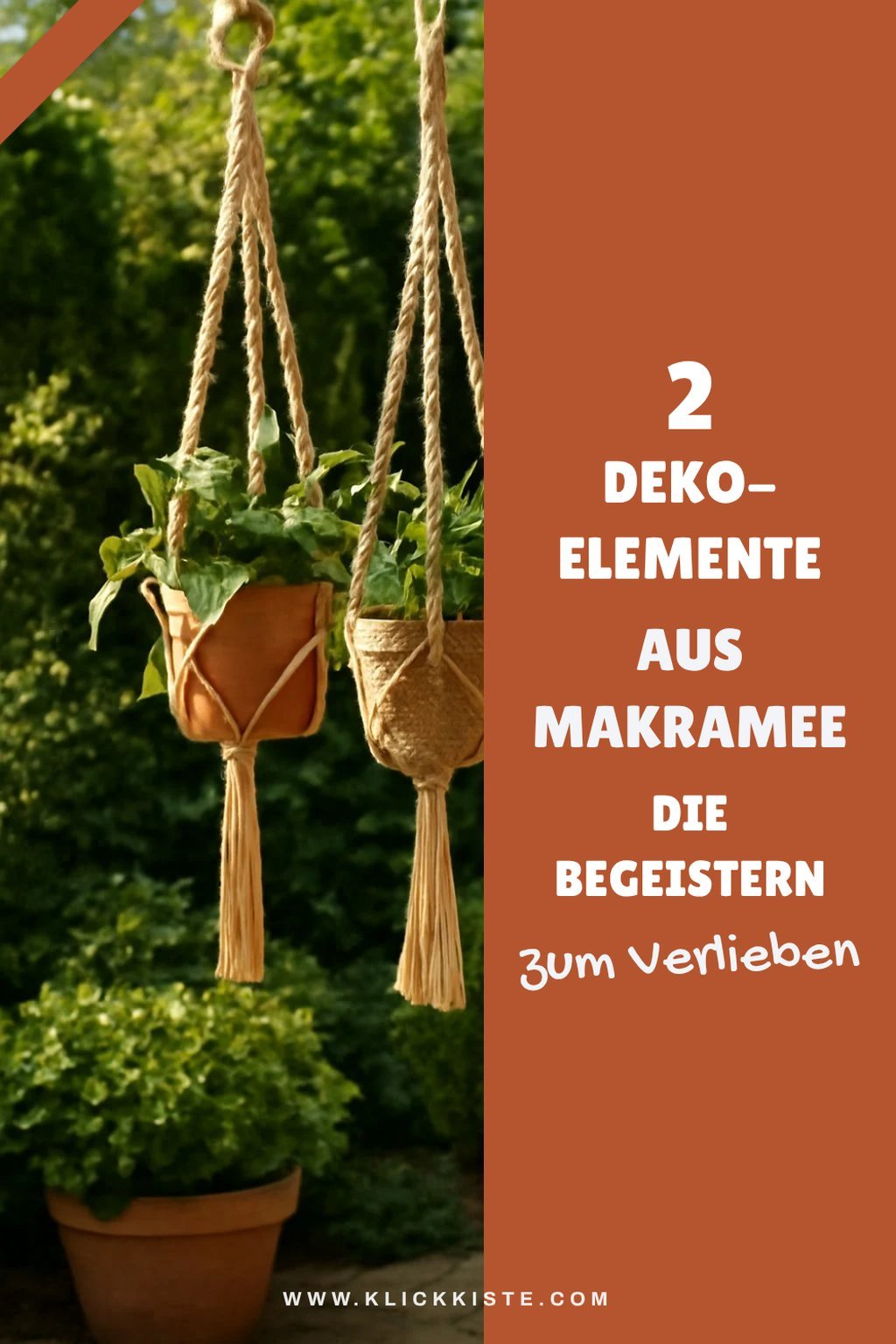 Makramee Deko-Elemente für dein Zuhause