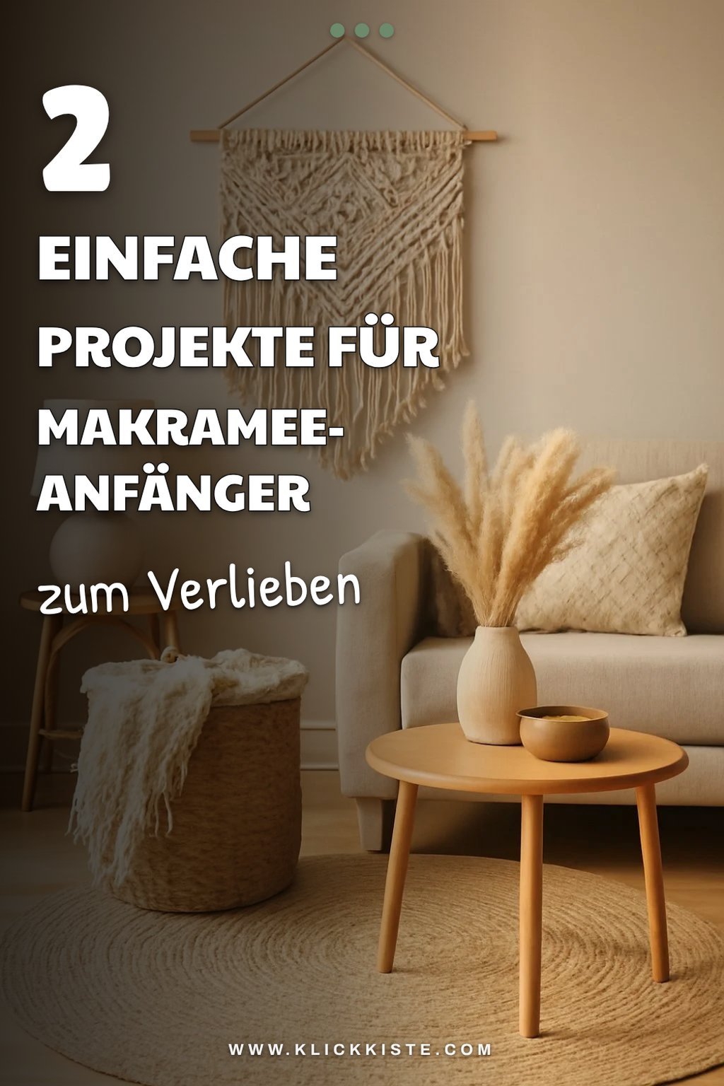 Makramee für Anfänger – einfache Projekte