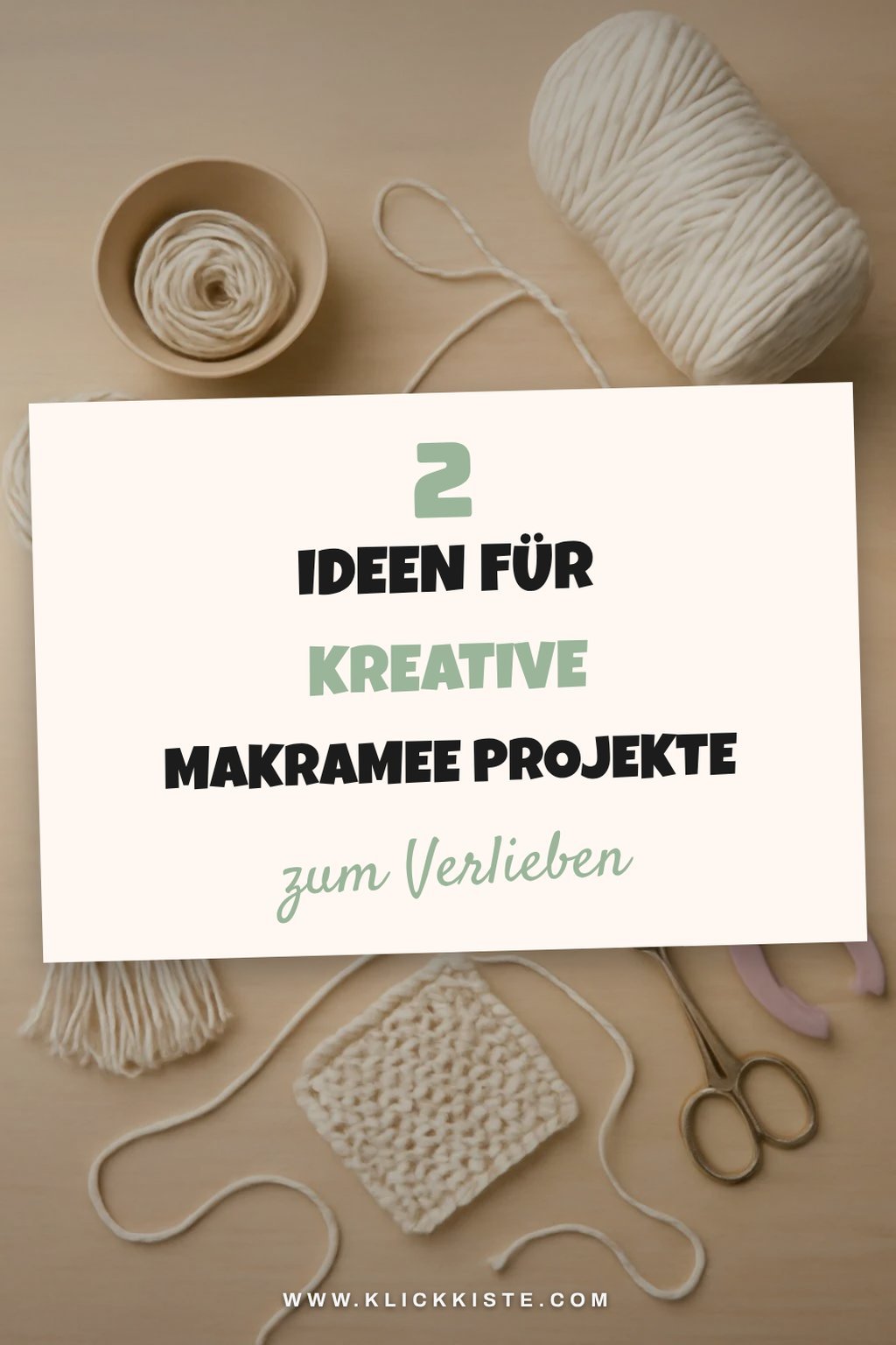 12 kreative Makramee Ideen für dein Zuhause