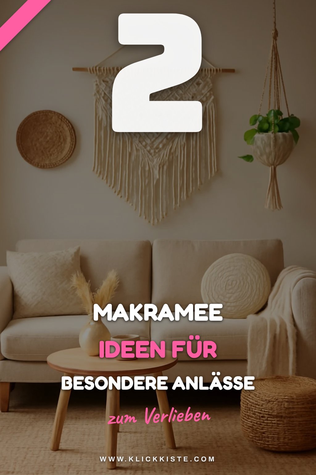 Makramee für besondere Anlässe nutzen
