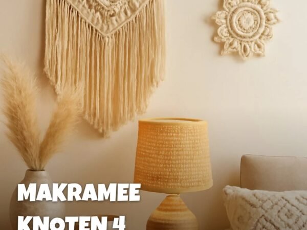 Makramee Knoten 4 Fäden: 12 kreative Ideen zum Selbermachen