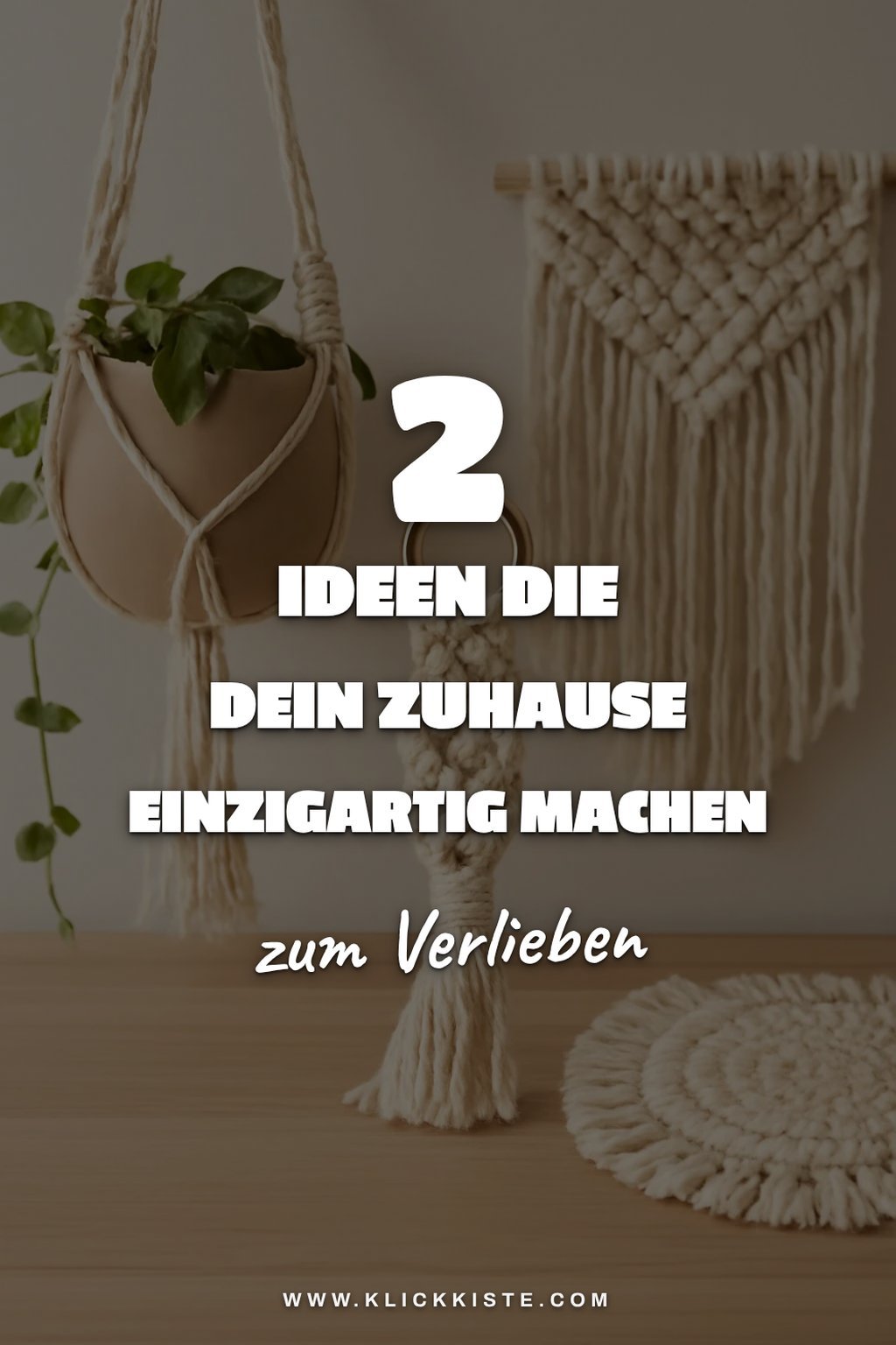 So gestaltest du mit Makramee Knoten 4 Fäden kreative Wohnaccessoires