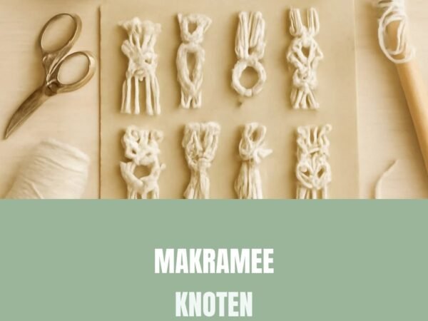 Makramee Knoten Anleitung: 12 kreative Ideen zum Selbermachen