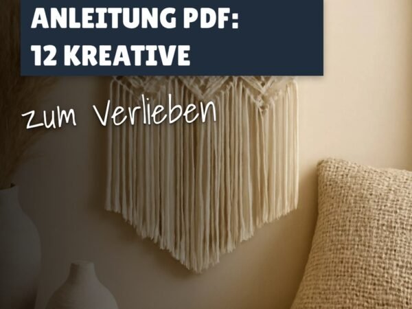 Makramee Knotenarten Anleitung Pdf: 12 kreative Ideen zum Selbermachen