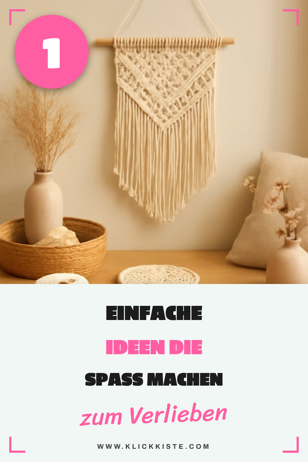 Diese Makramee-Projekte sind einfach umzusetzen