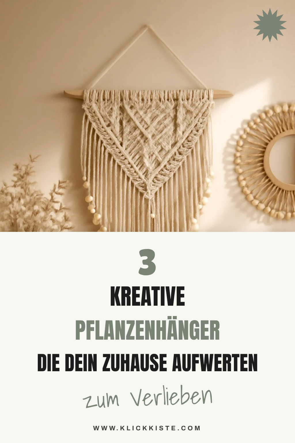 So verschönerst du deine Pflanzen mit Makramee