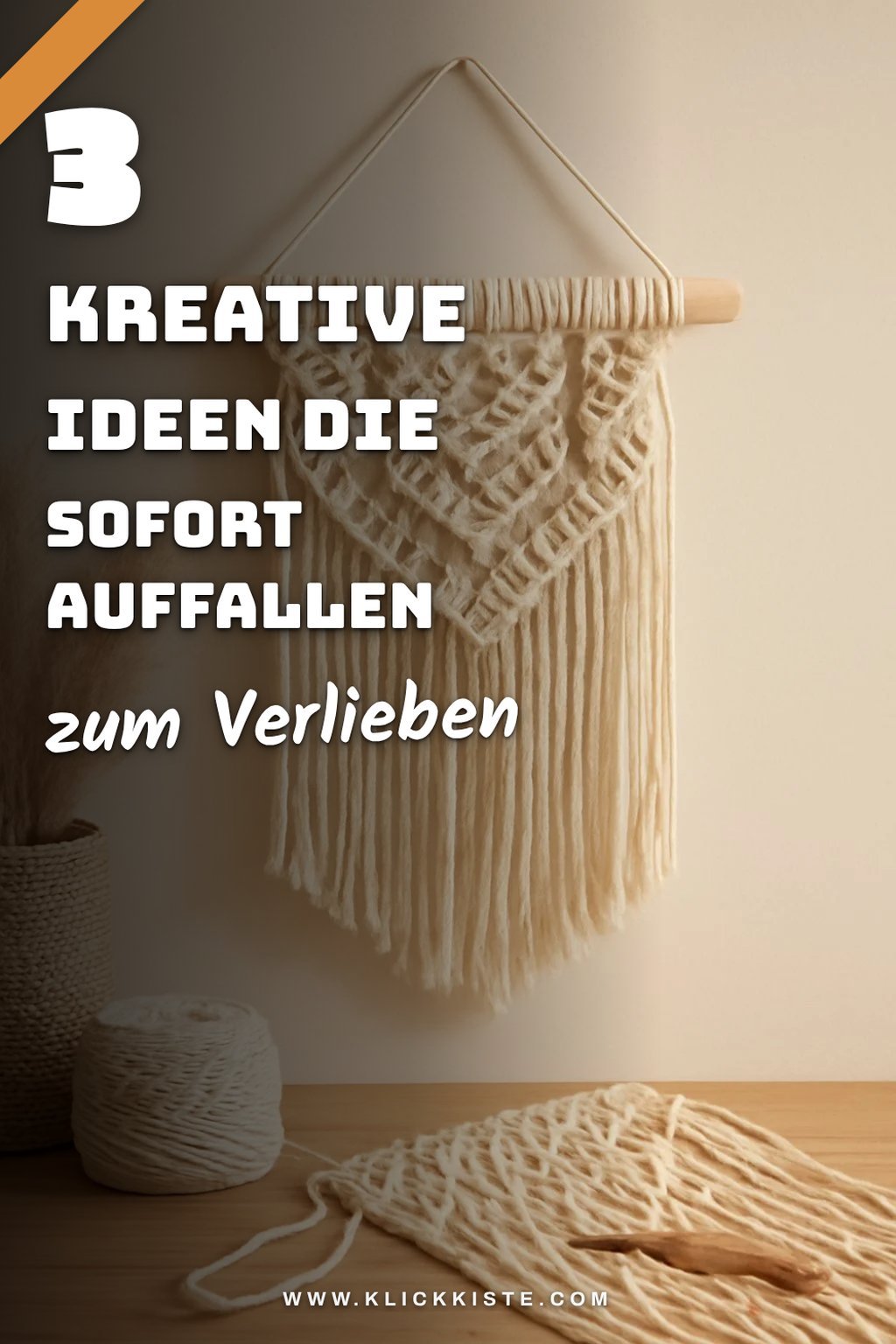 Diese 3 Makramee Ideen bringen Farbe in dein Leben