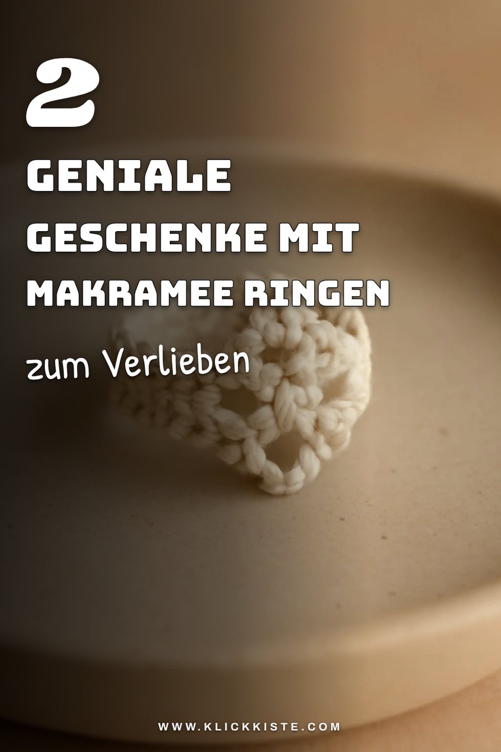 Diese Makramee Ringe sind perfekte Geschenke