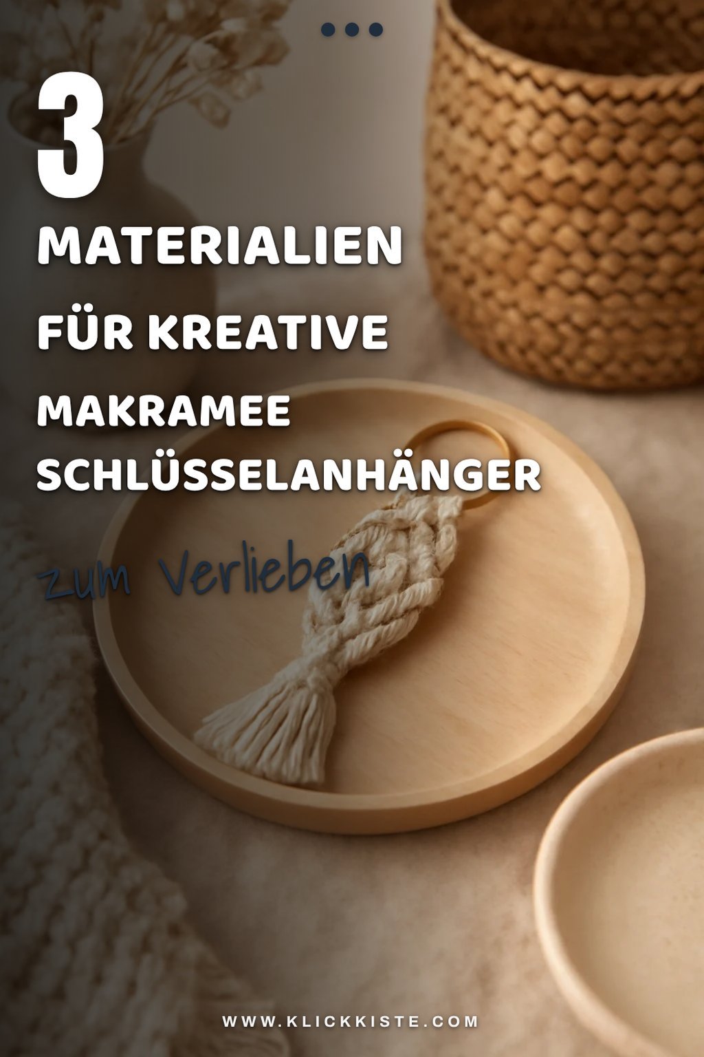 Mit diesen Materialien wird dein Schlüsselanhänger zum Highlight