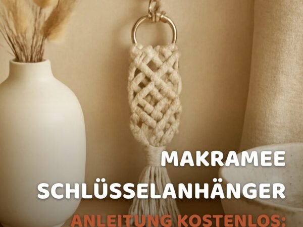 Makramee Schlüsselanhänger Anleitung Kostenlos: 12 kreative Ideen zum Selbermachen