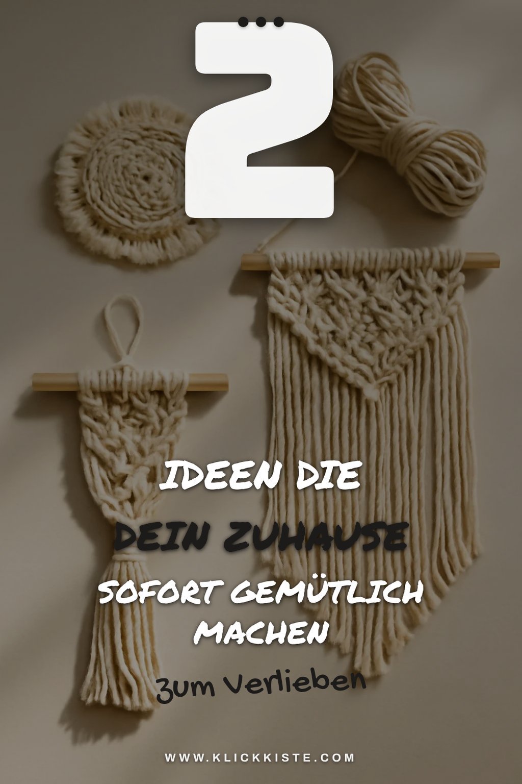 So gestaltest du deine Wohnung mit 4 kreativen Makramee Ideen