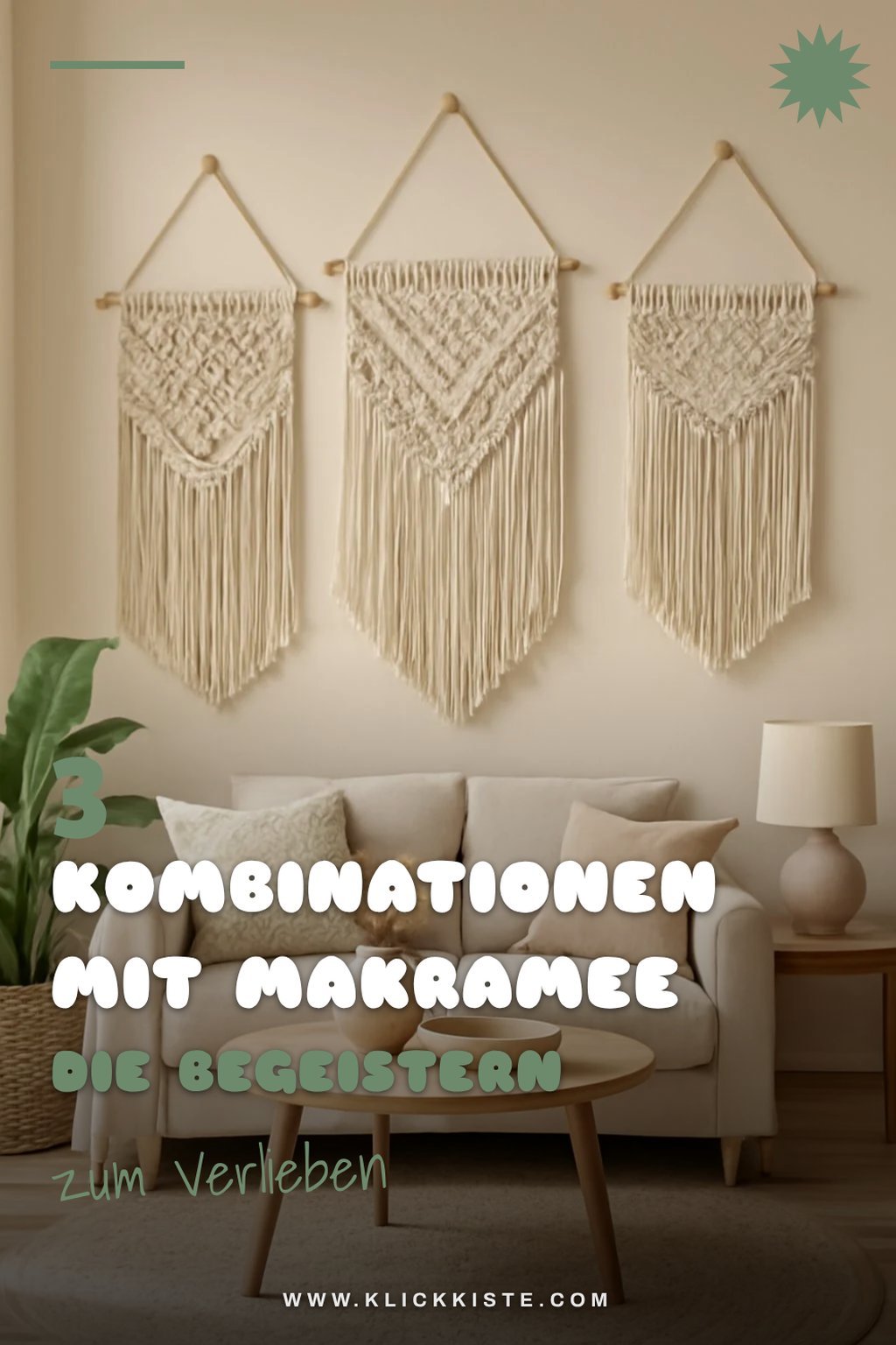 So kombinierst du Makramee mit anderen Materialien
