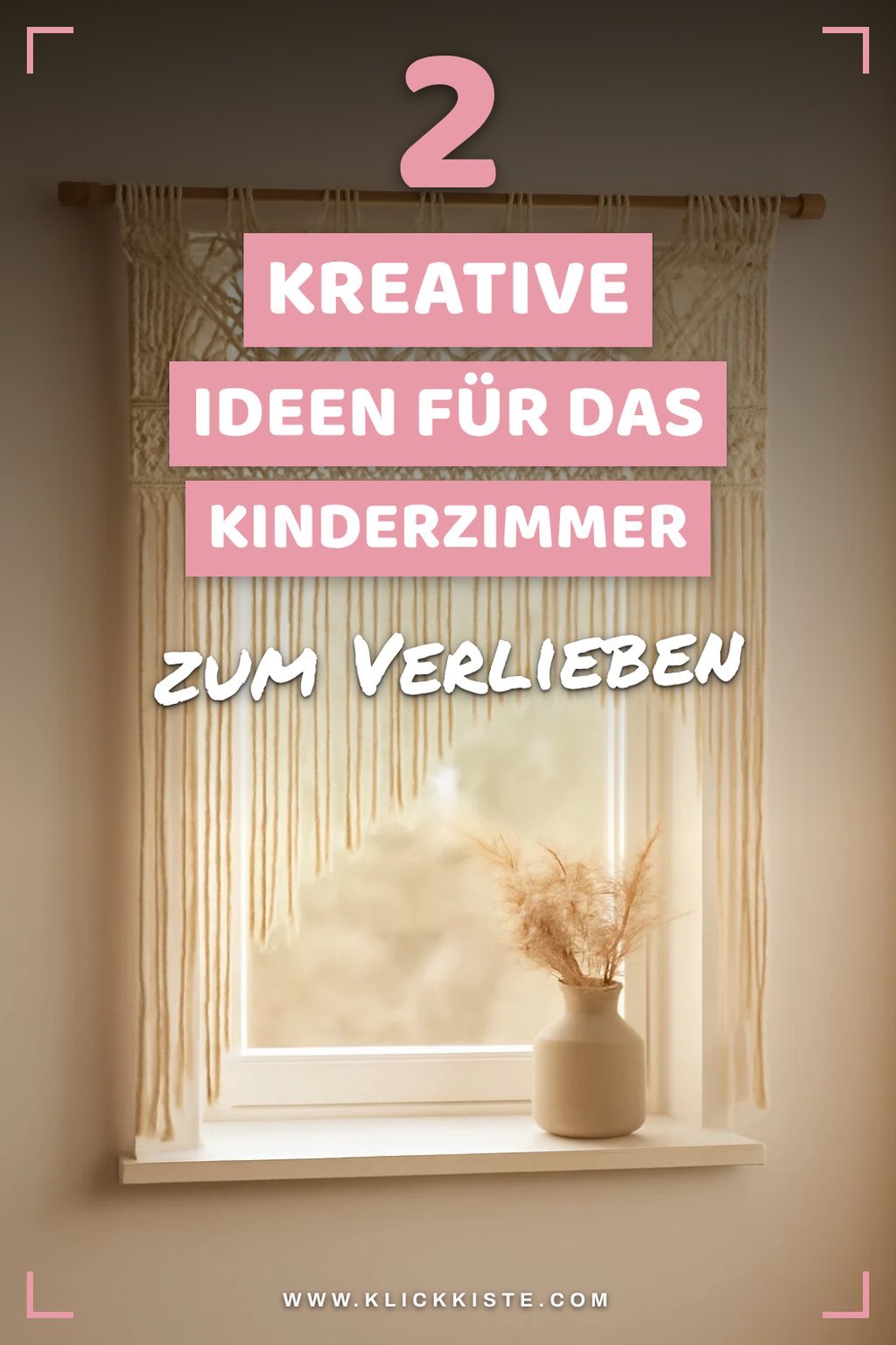 Makramee für Kinderzimmer